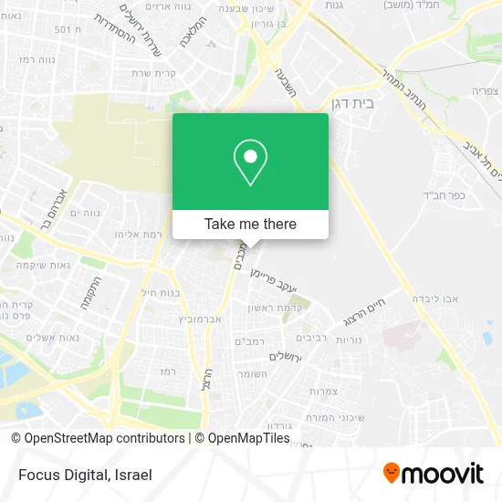 Focus Digital map