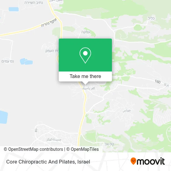 Core Chiropractic And Pilates map