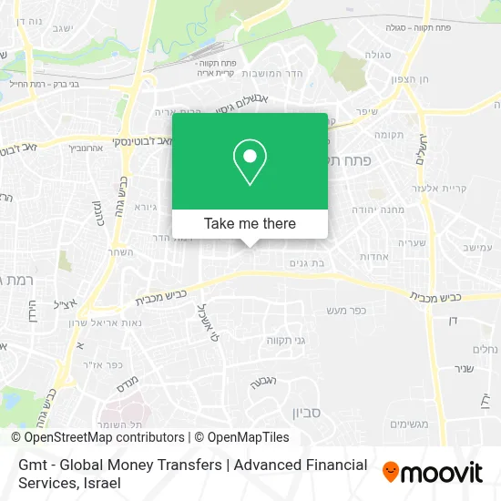 Gmt - Global Money Transfers | Advanced Financial Services map
