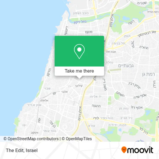 The Edit map