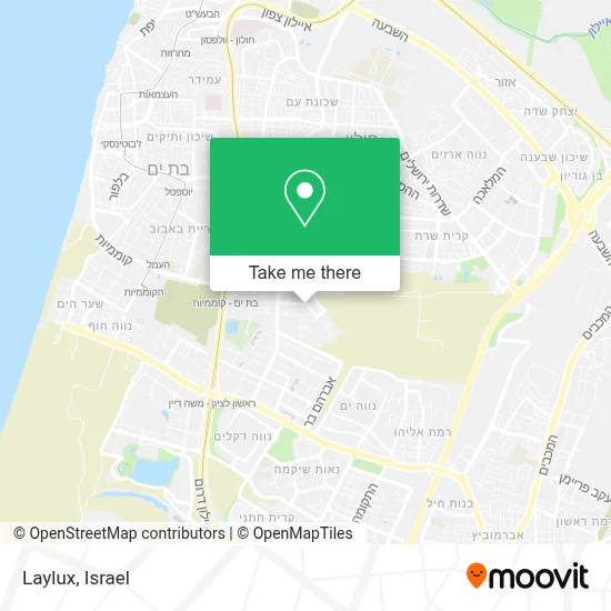 Laylux map