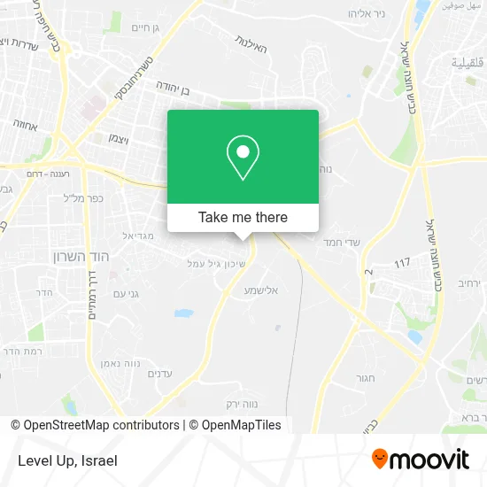 Level Up map