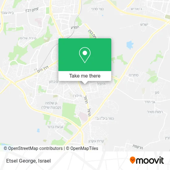 Etsel George map