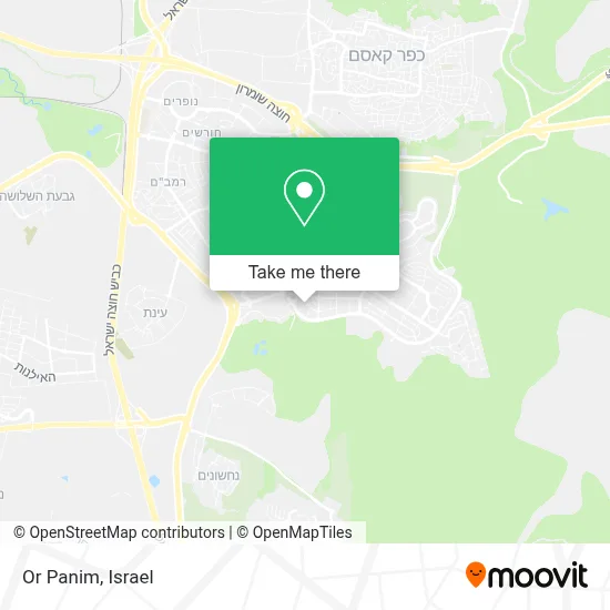 Or Panim map
