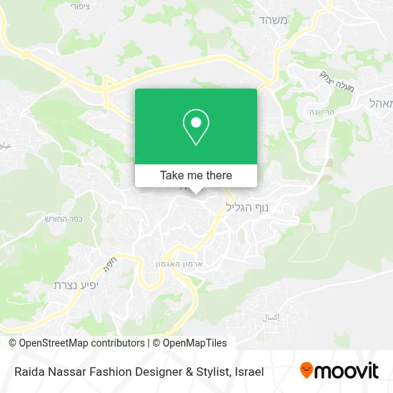 Raida Nassar Fashion Designer & Stylist map