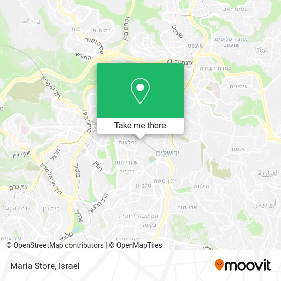 Maria Store map