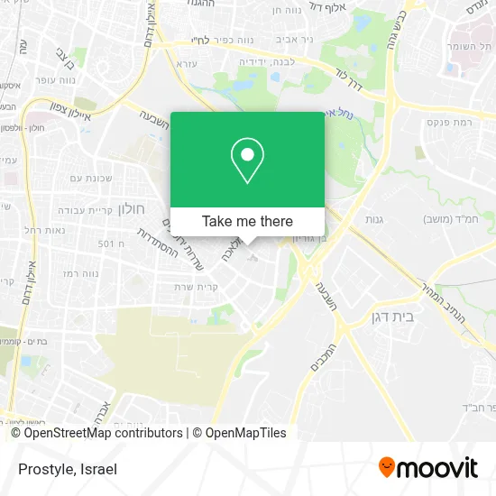 Prostyle map