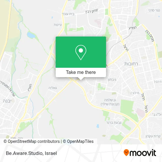 Be.Aware.Studio map