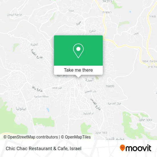 Chic Chac Restaurant & Cafe map