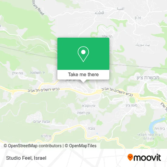 Studio Feel map
