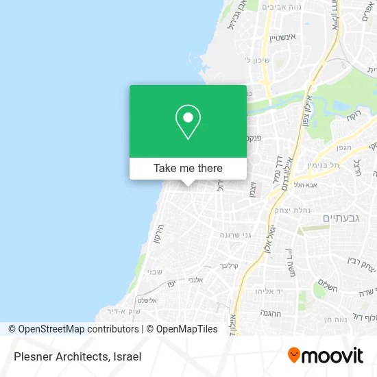 Plesner Architects map