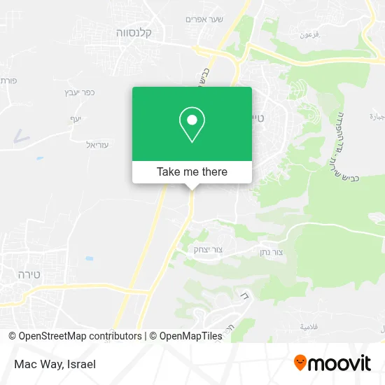Mac Way map