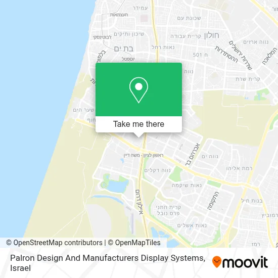 Palron Design And Manufacturers Display Systems map
