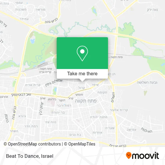 Beat To Dance map