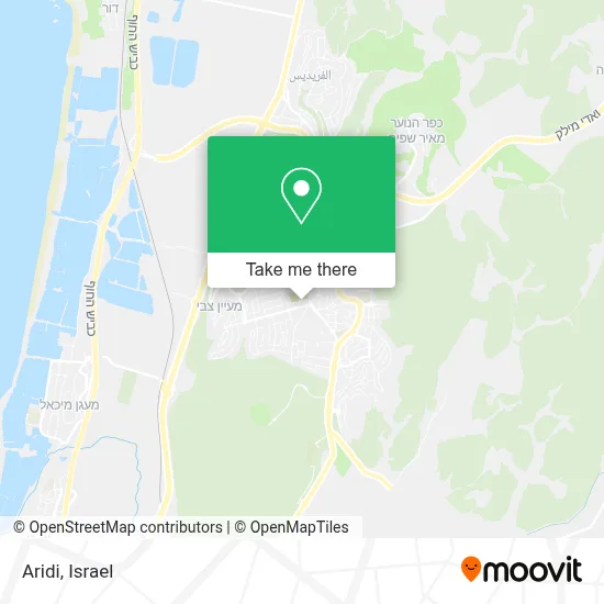 Aridi map