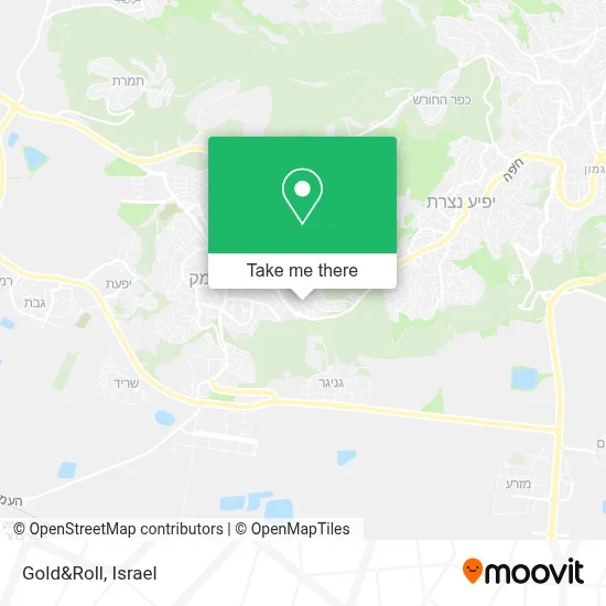 Gold&Roll map