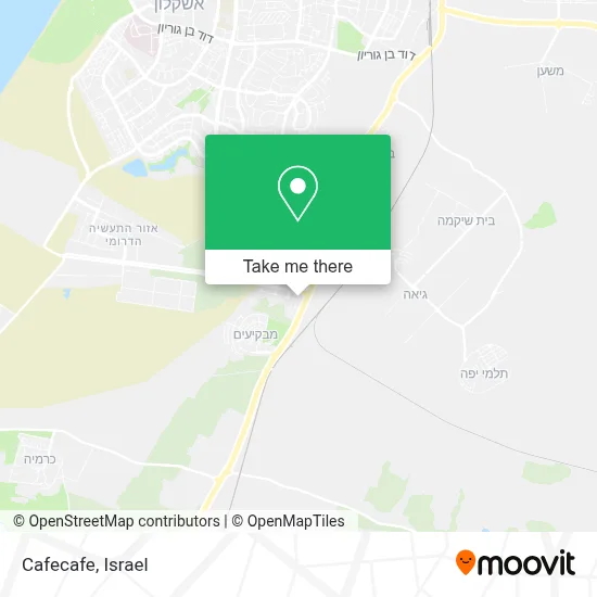 Cafecafe map