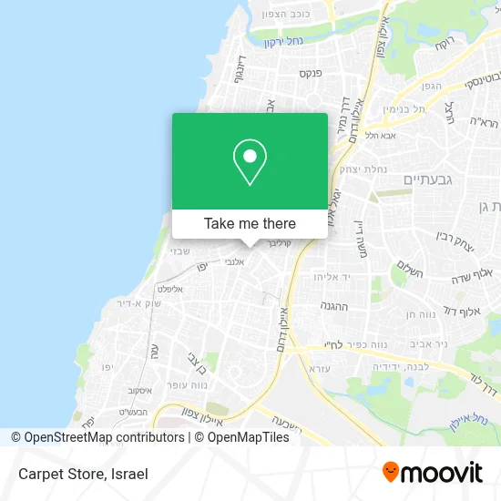 Carpet Store map