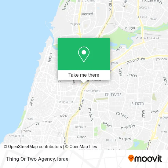 Thing Or Two Agency map