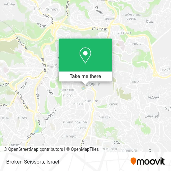 Broken Scissors map