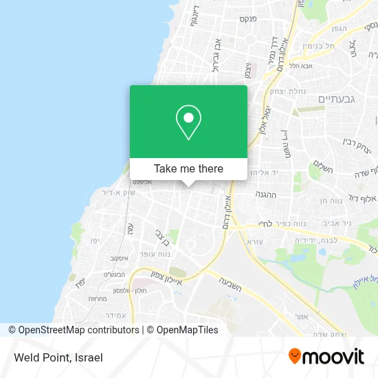 Weld Point map