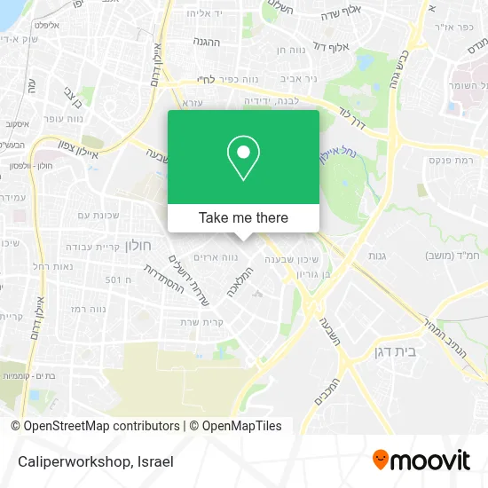 Caliperworkshop map