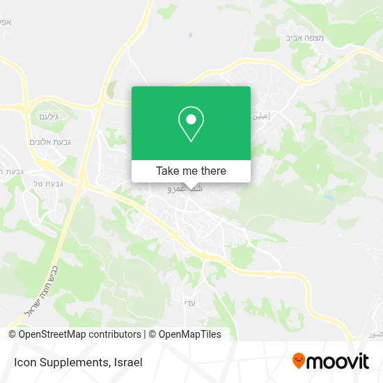Icon Supplements map