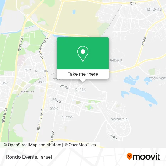 Rondo Events map