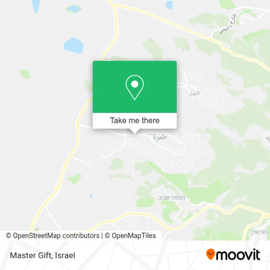 Master Gift map