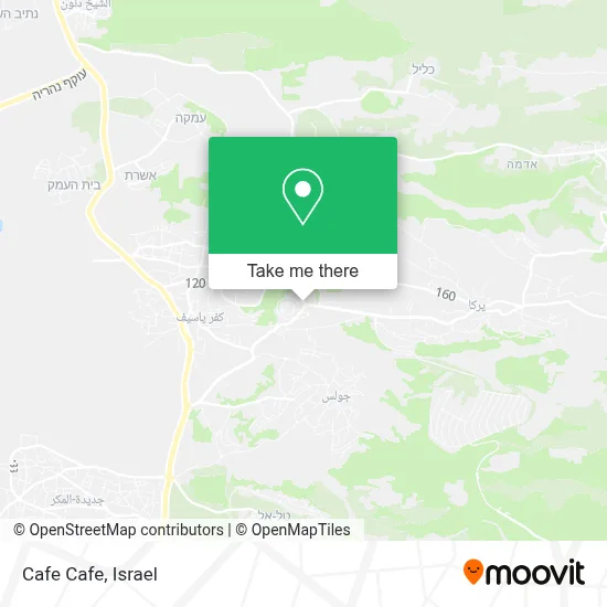 Cafe Cafe map