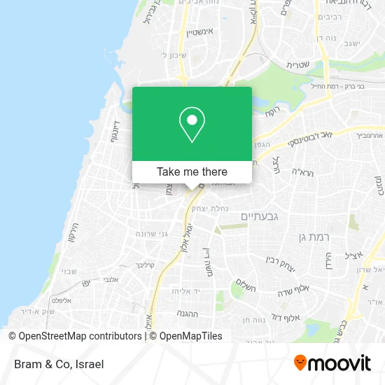 Bram & Co map