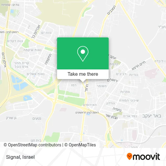 Signal map