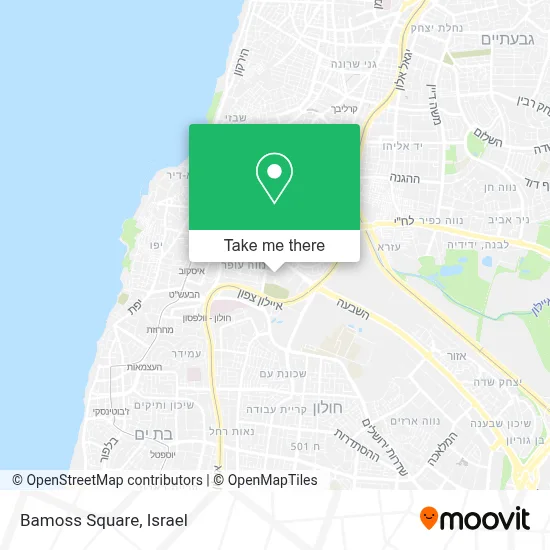 Bamoss Square map