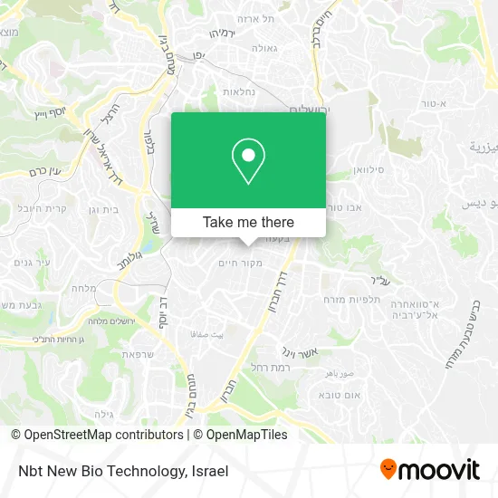 Nbt New Bio Technology map