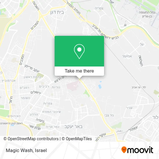 Magic Wash map
