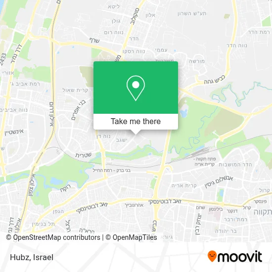Hubz map