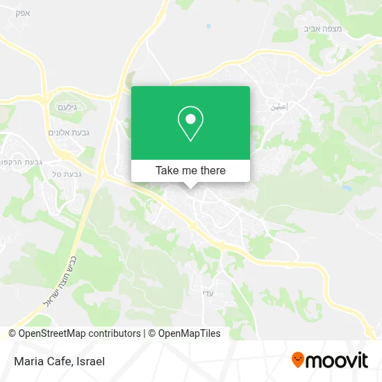 Maria Cafe map