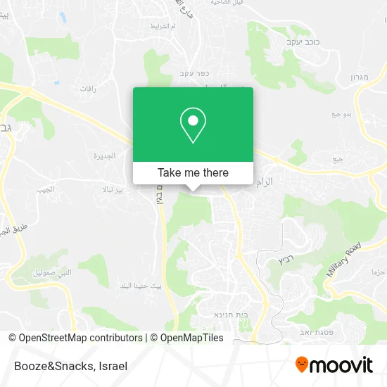 Booze&Snacks map