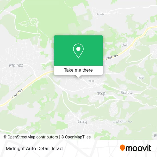 Midnight Auto Detail map