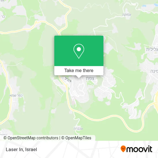 Laser In map