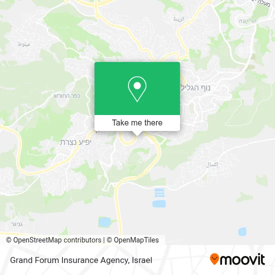 Grand Forum Insurance Agency map