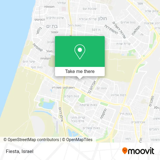 Fiesta map