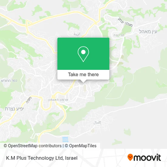 K.M Plus Technology Ltd map