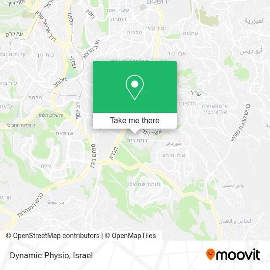 Dynamic Physio map