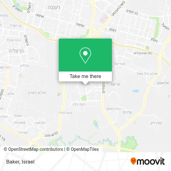 Baker map