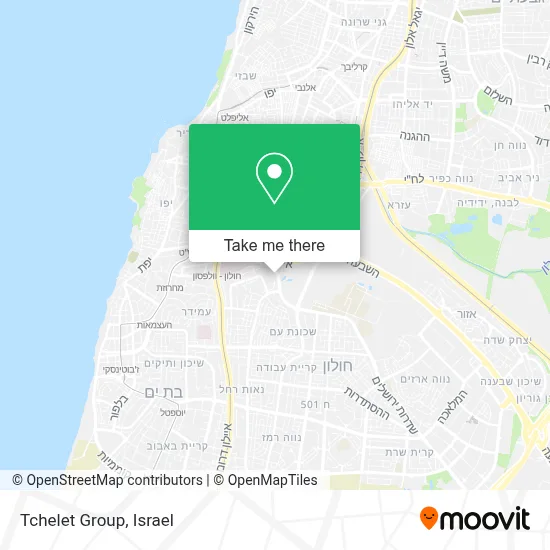 Tchelet Group map