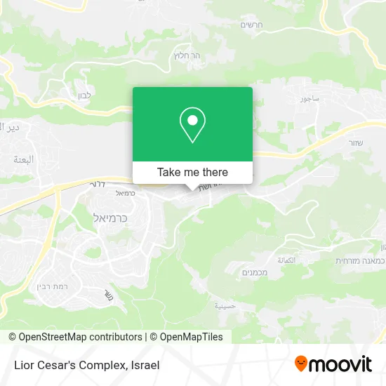 Lior Cesar's Complex map