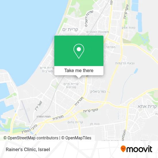 Rainer's Clinic map