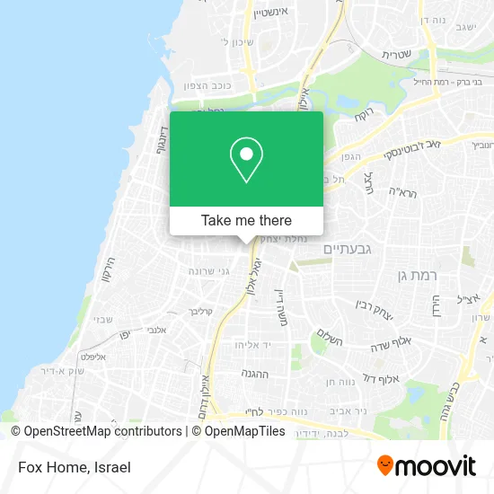 Fox Home map