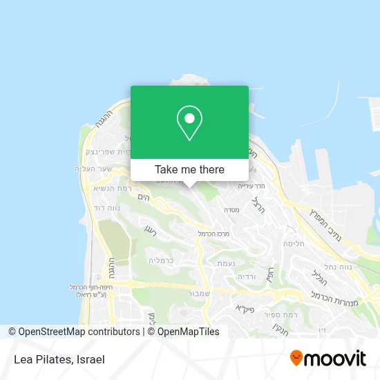 Lea Pilates map